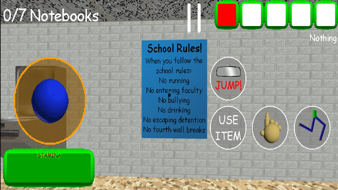 BALDI’S FUN SCHOOL Game Screenshot