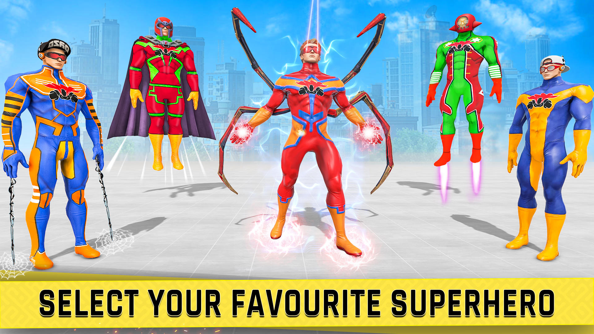 Screenshot 5 of Rope Spider Hero – Crime City 