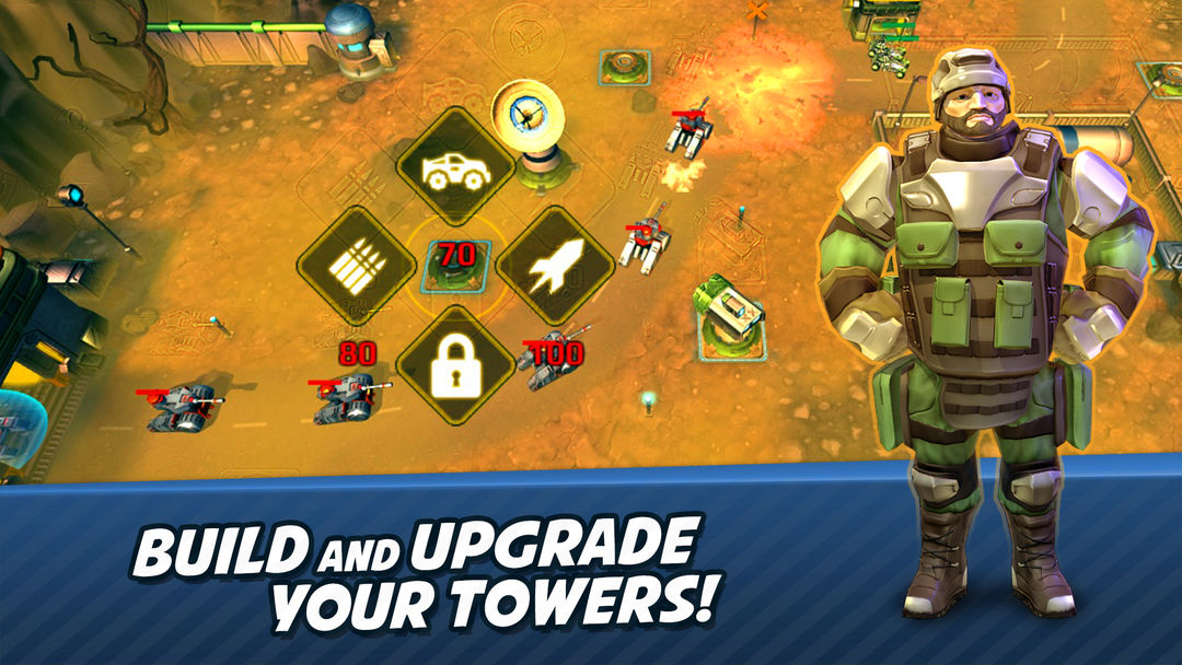 Tower Defense Generals TD screenshot game