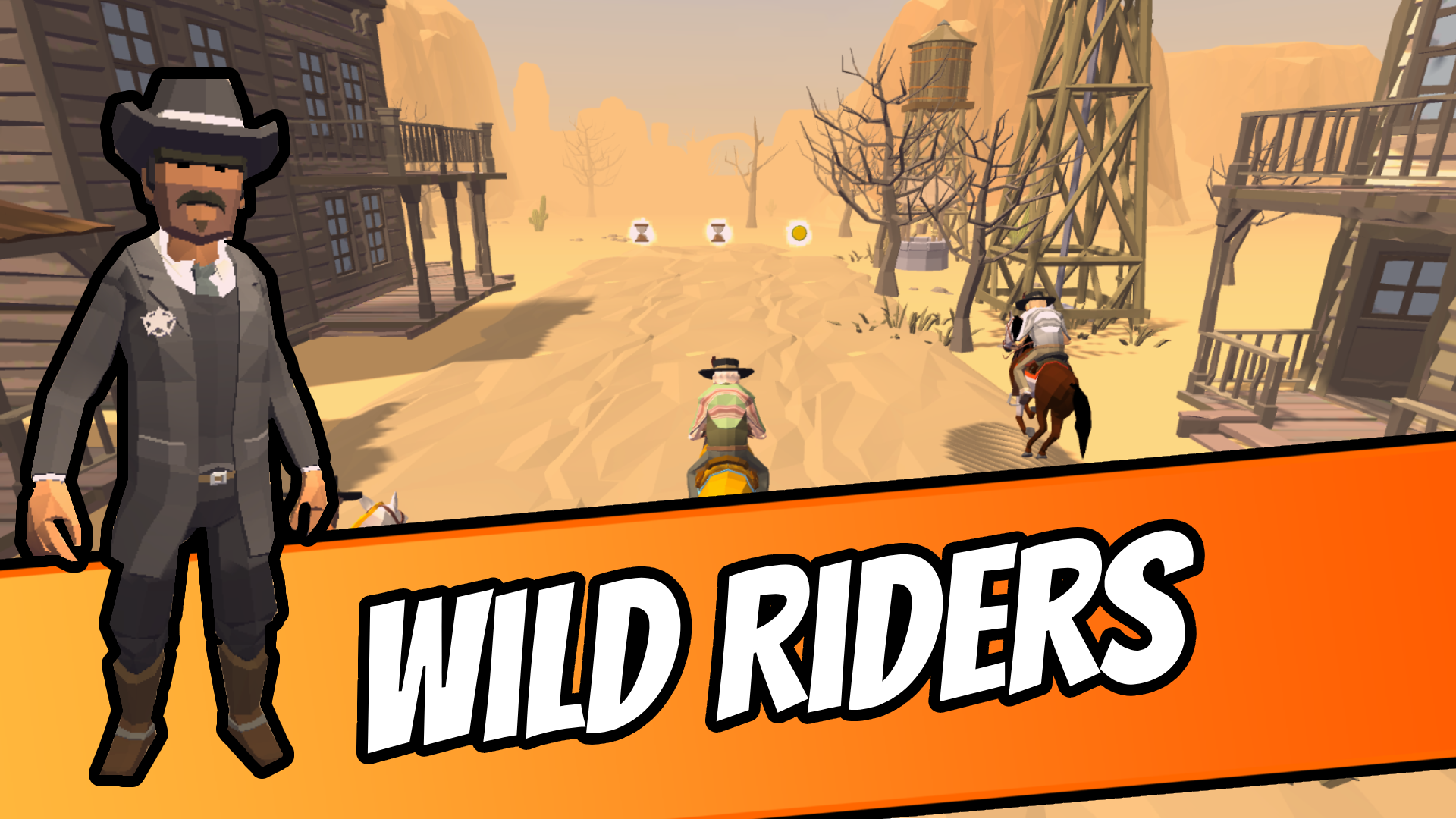 Wild Riders Game Screenshot