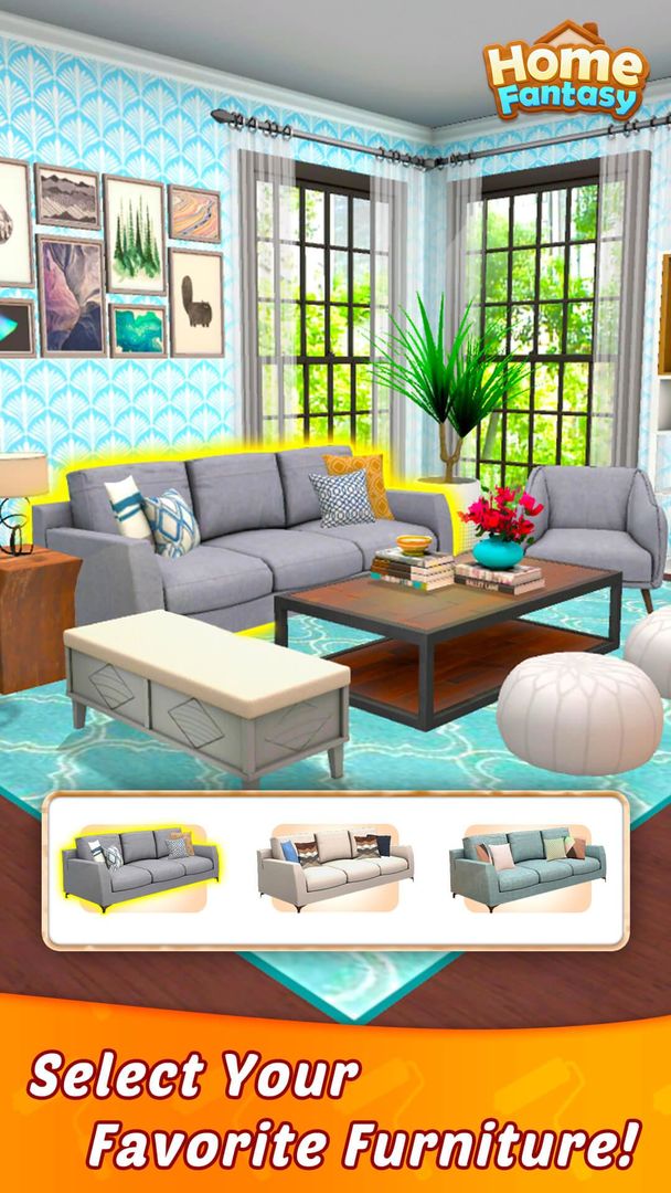Home Fantasy - Home Design screenshot game