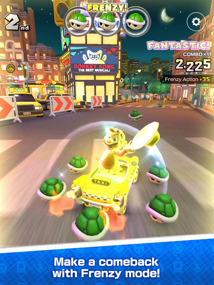 Mario Kart Tour ภาพหน้าจอเกม