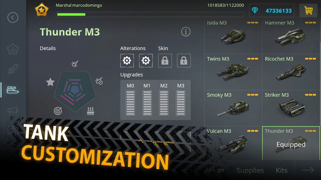 Tanki Online – multiplayer tank action遊戲截圖