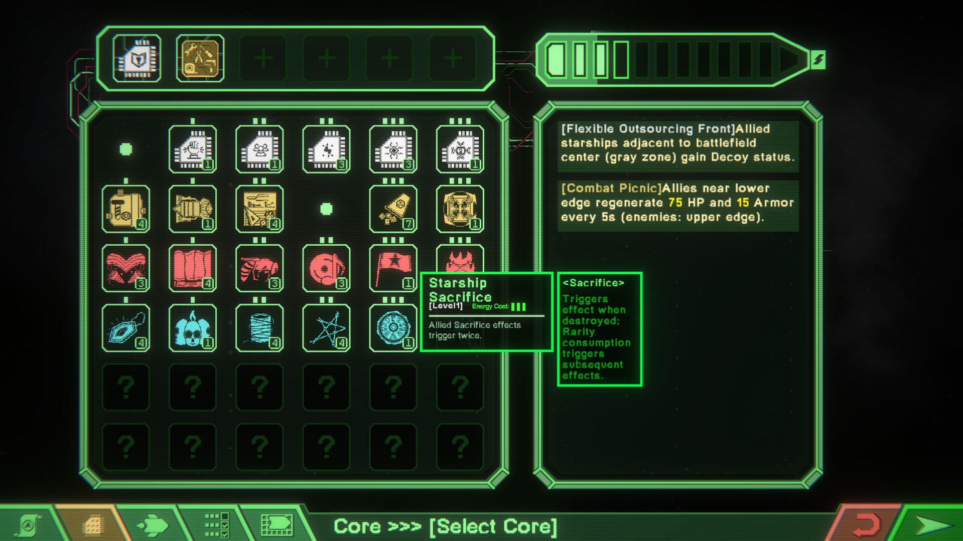 Nonentity Galaxy Game Screenshot