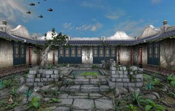 Escape Game Chinese Garden Game Screenshot