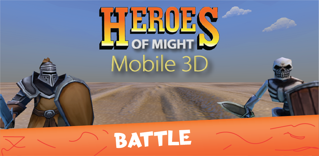 Banner of Heroes of Might มือถือ 3D 0.1