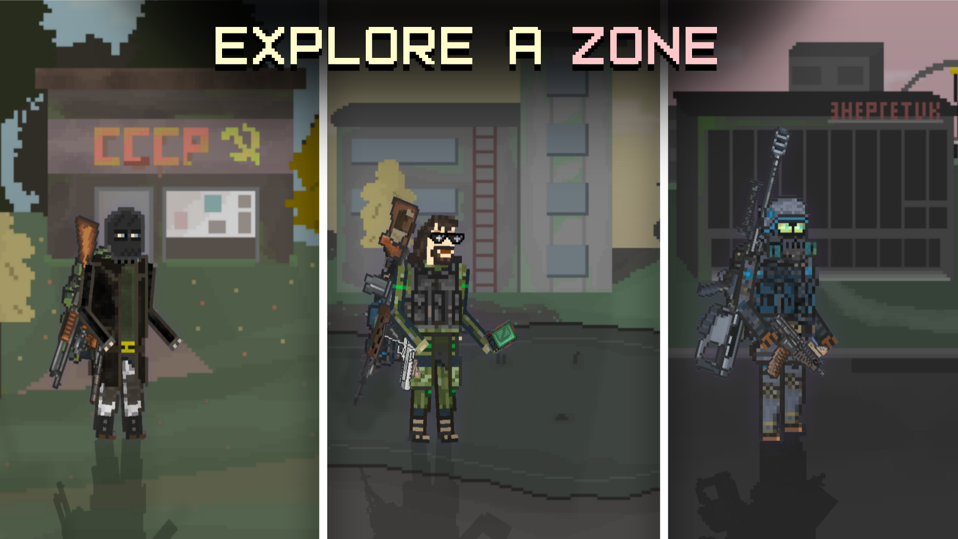 Pocket ZONE Game Screenshot