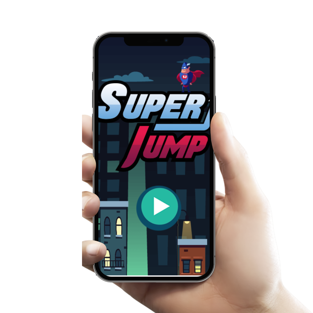 Screenshot of Super Hero jump