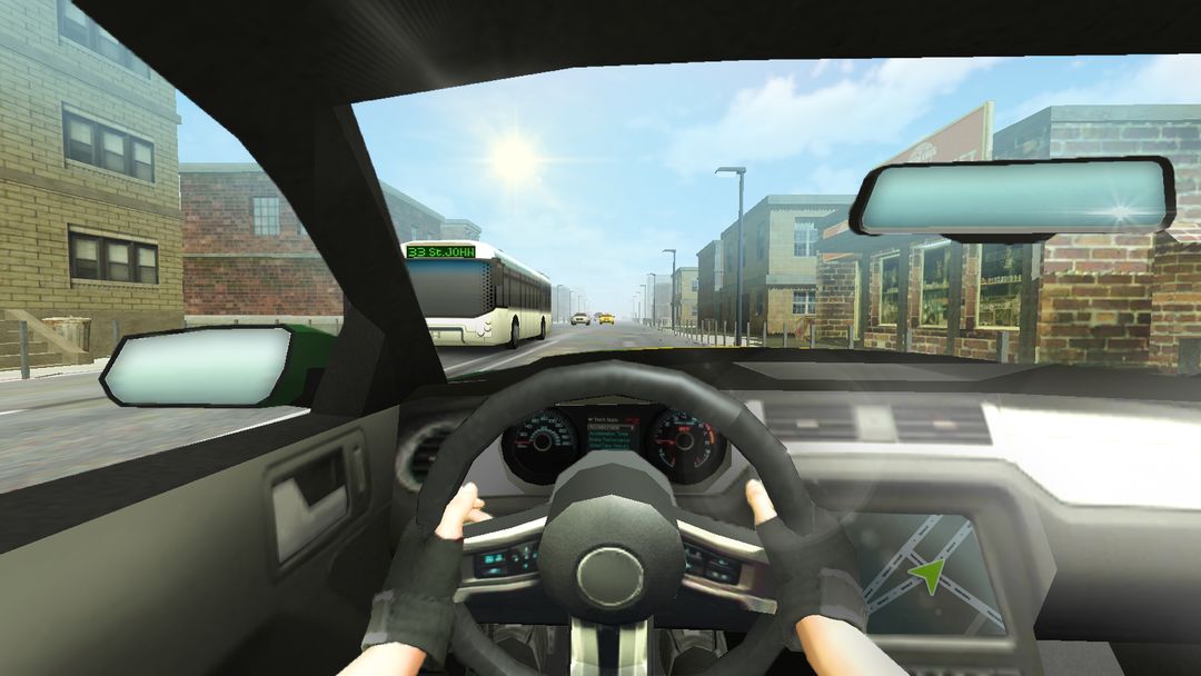 Screenshot of Highway Traffic Driving