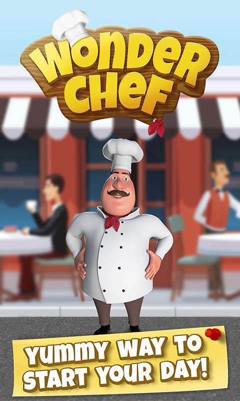Screenshot 1 of Wonder Chef: Match-3 ပဟေဋ္ဌိဂိမ်း 1.60