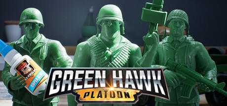 Banner of Green Hawk Platoon 