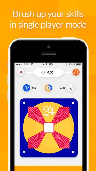 Screenshot of 24 Game – Math Card Puzzle