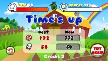 ChickenEggs - touch to crack eggs ASAP Game Screenshot