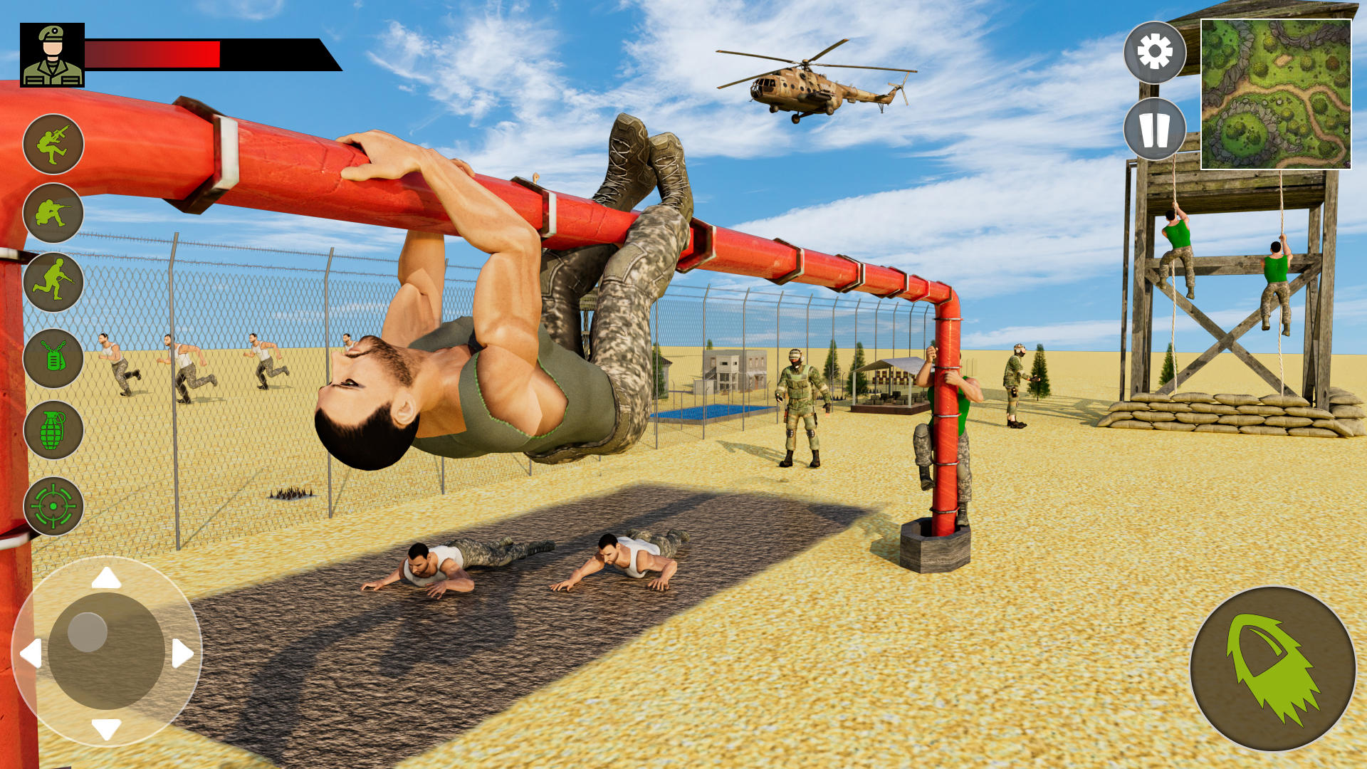 US Military Academy Army Games Game Screenshot