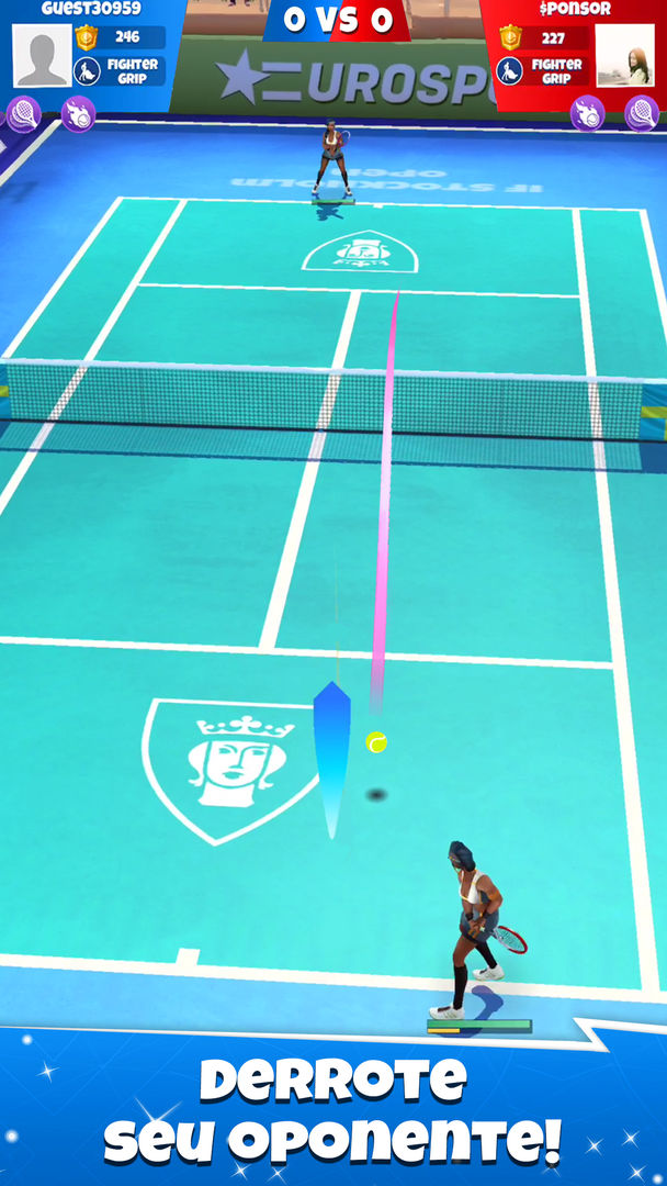 Tennis Go: World Tour 3D screenshot game