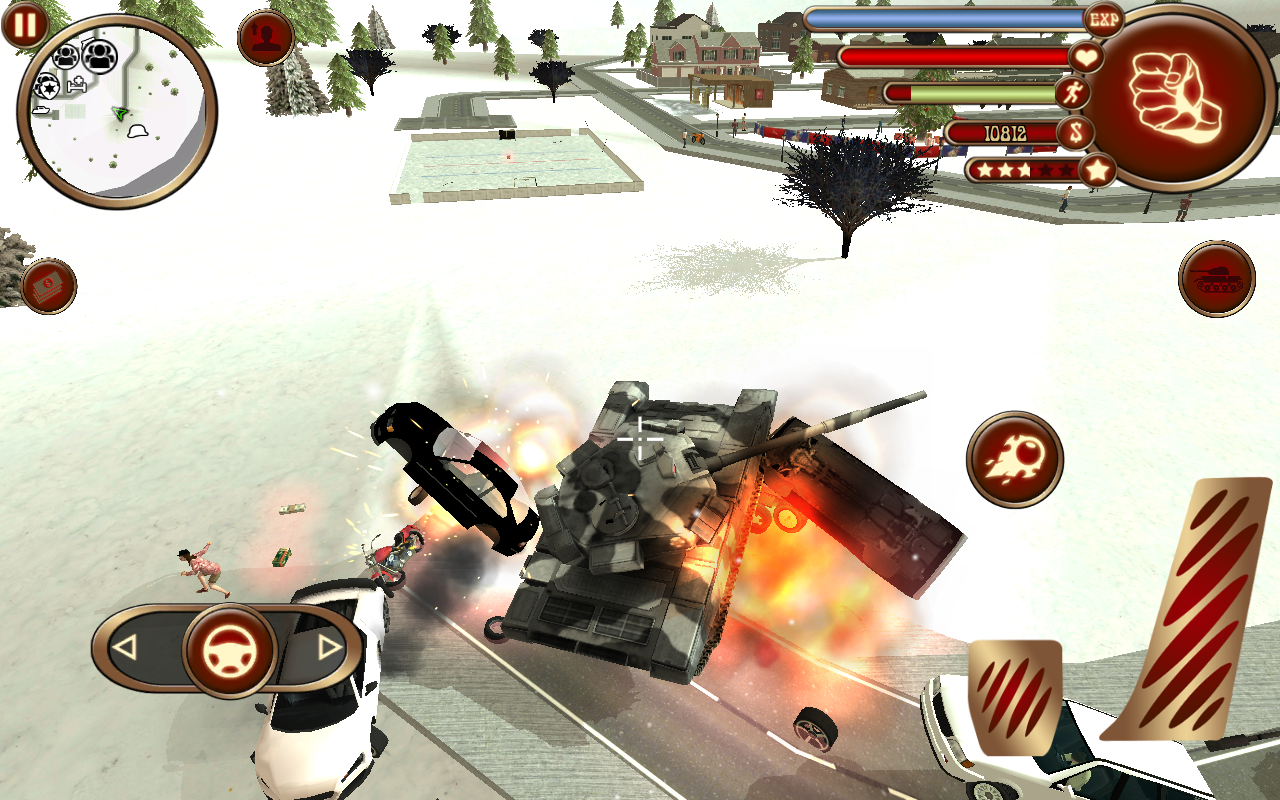 Christmas Rope Hero 2017 Game Screenshot