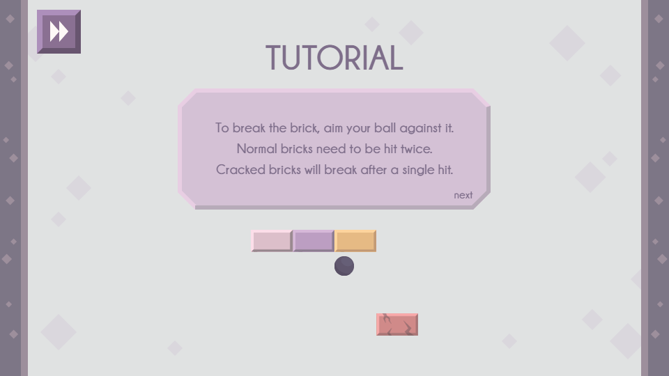 Brick Breaker Game Screenshot