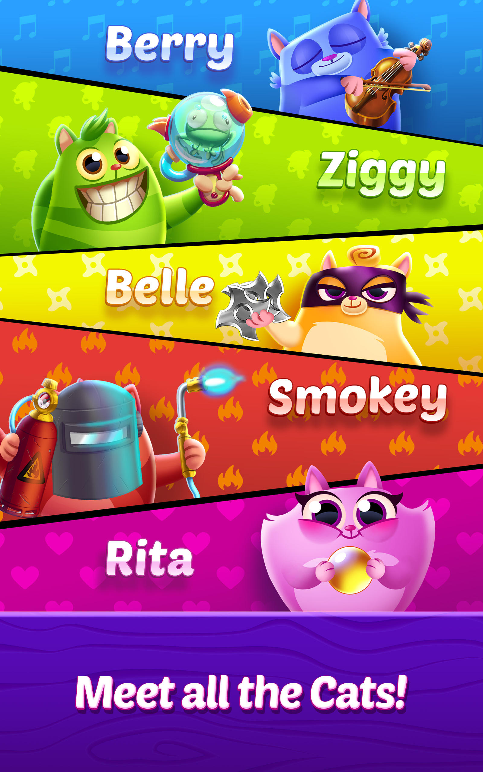 Cookie Cats Pop - Bubble Pop Game Screenshot