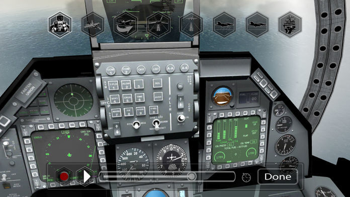 F18 Pilot Simulator ภาพหน้าจอเกม