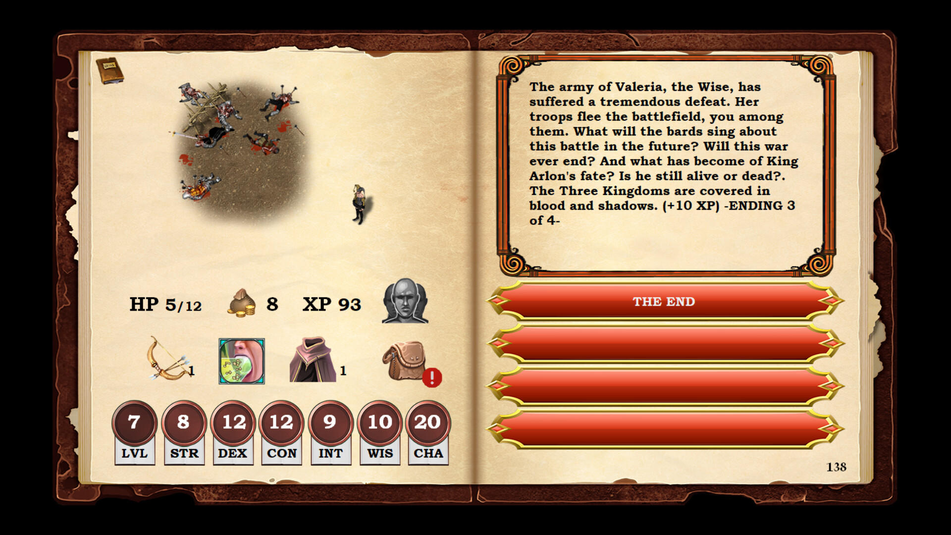 Heroes of Book & Paper Game Screenshot
