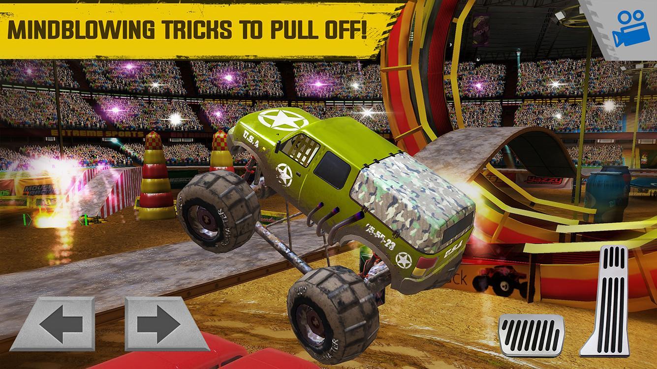 Monster Truck Arena Driver Game Screenshot