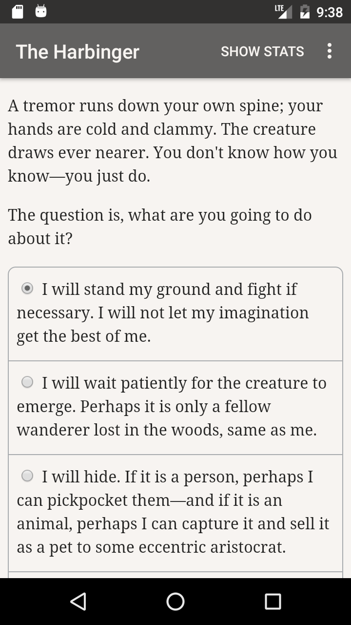 Screenshot of The Harbinger's Head