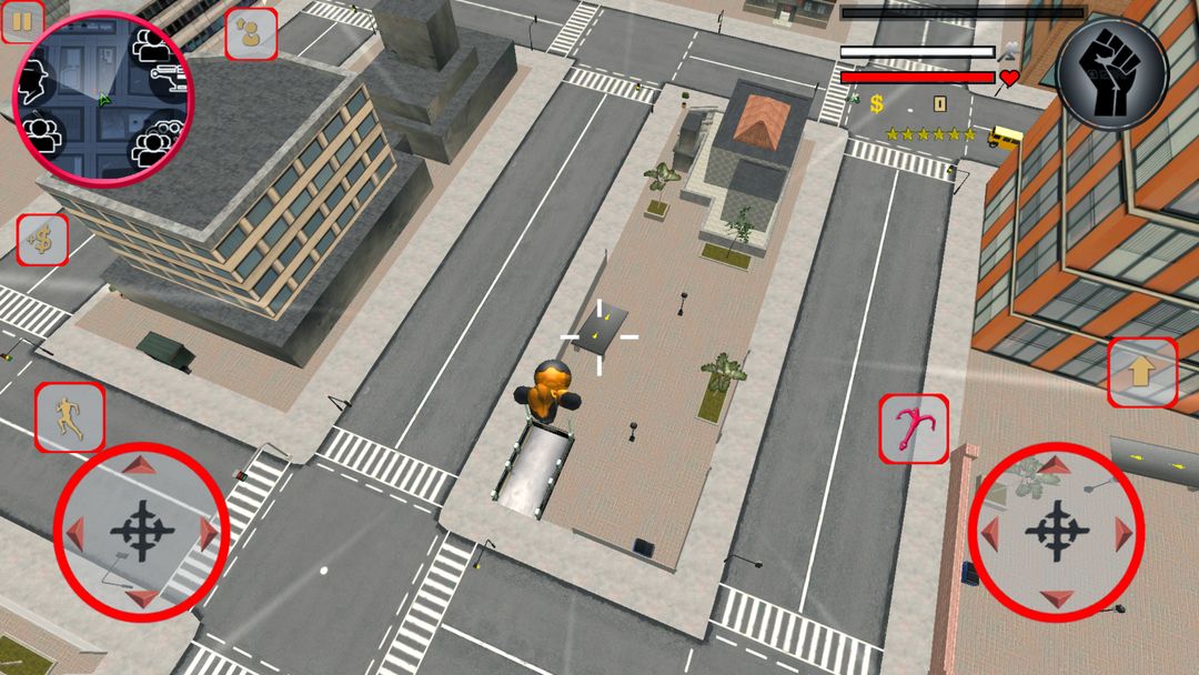 Screenshot of Stickman Rope Climbing Vegas Vice Hero Simulator
