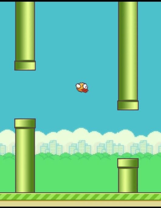 Flappy Bird遊戲截圖