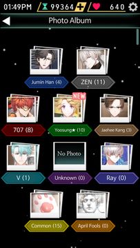 Cuplikan Layar Game Mystic Messenger