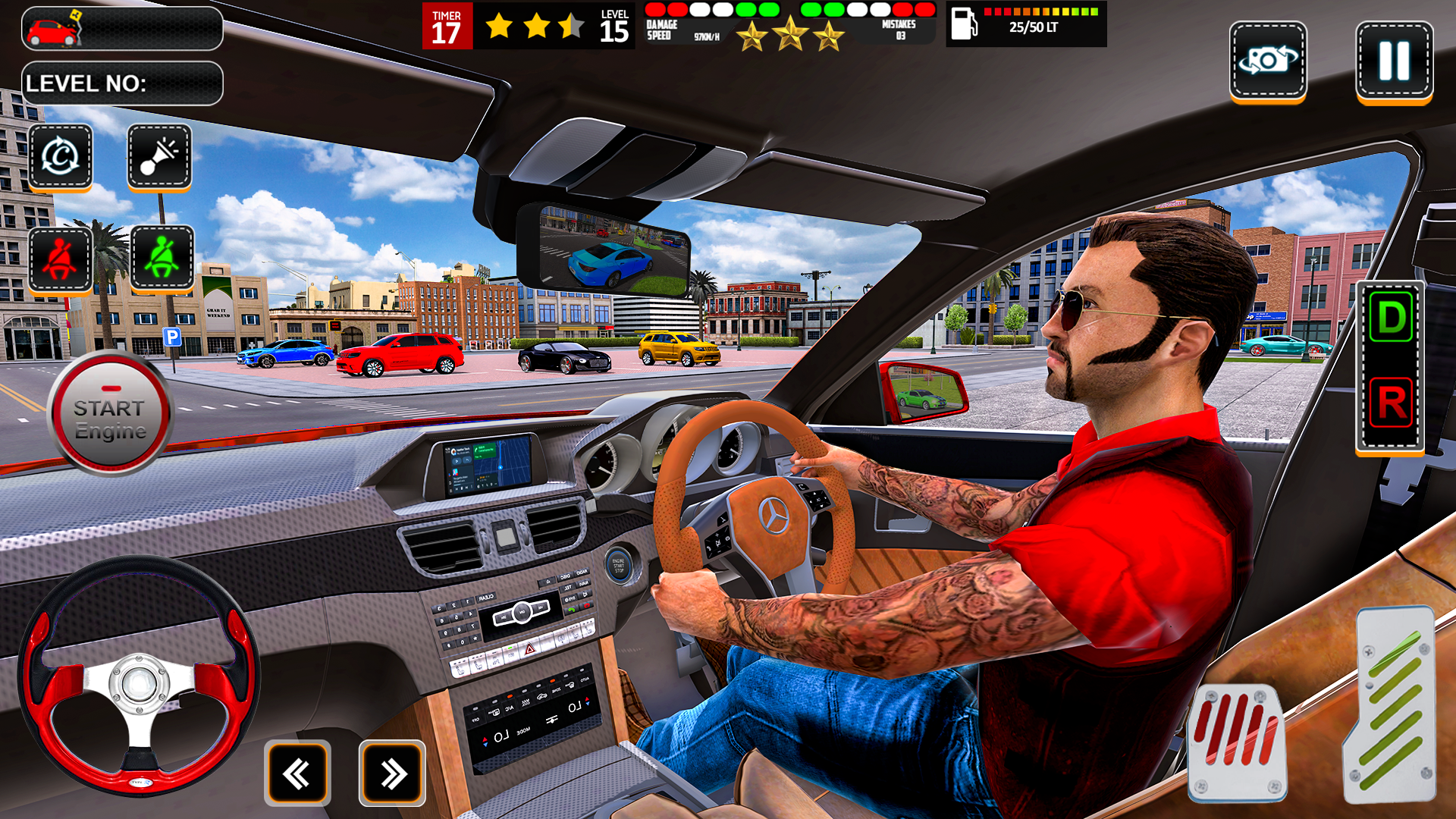 Screenshot of Car Game: City Car Driving 3D
