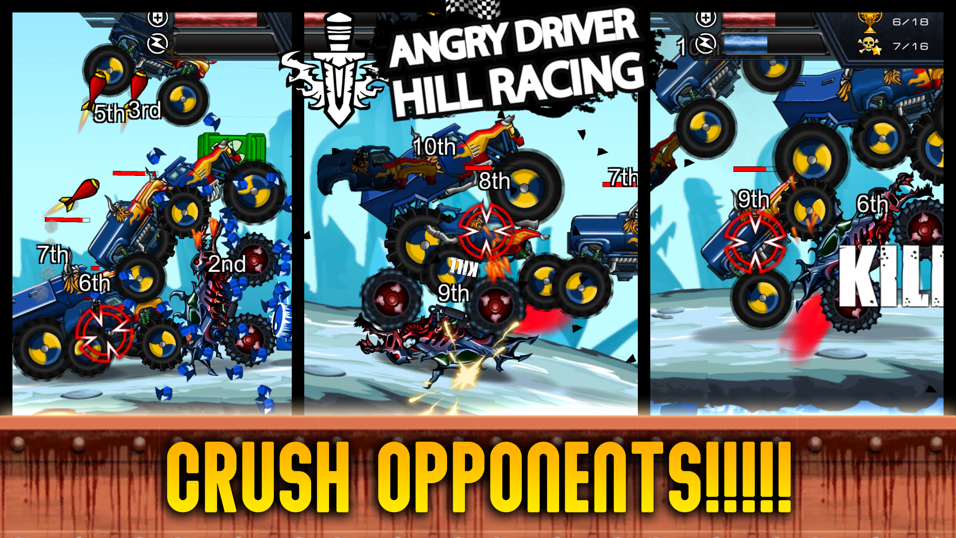 Screenshot of Hill Racing Attack