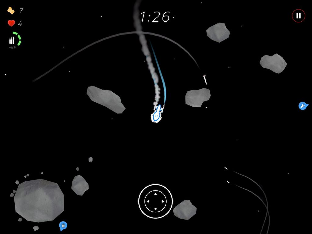 2 Minutes in Space: Missiles! ภาพหน้าจอเกม