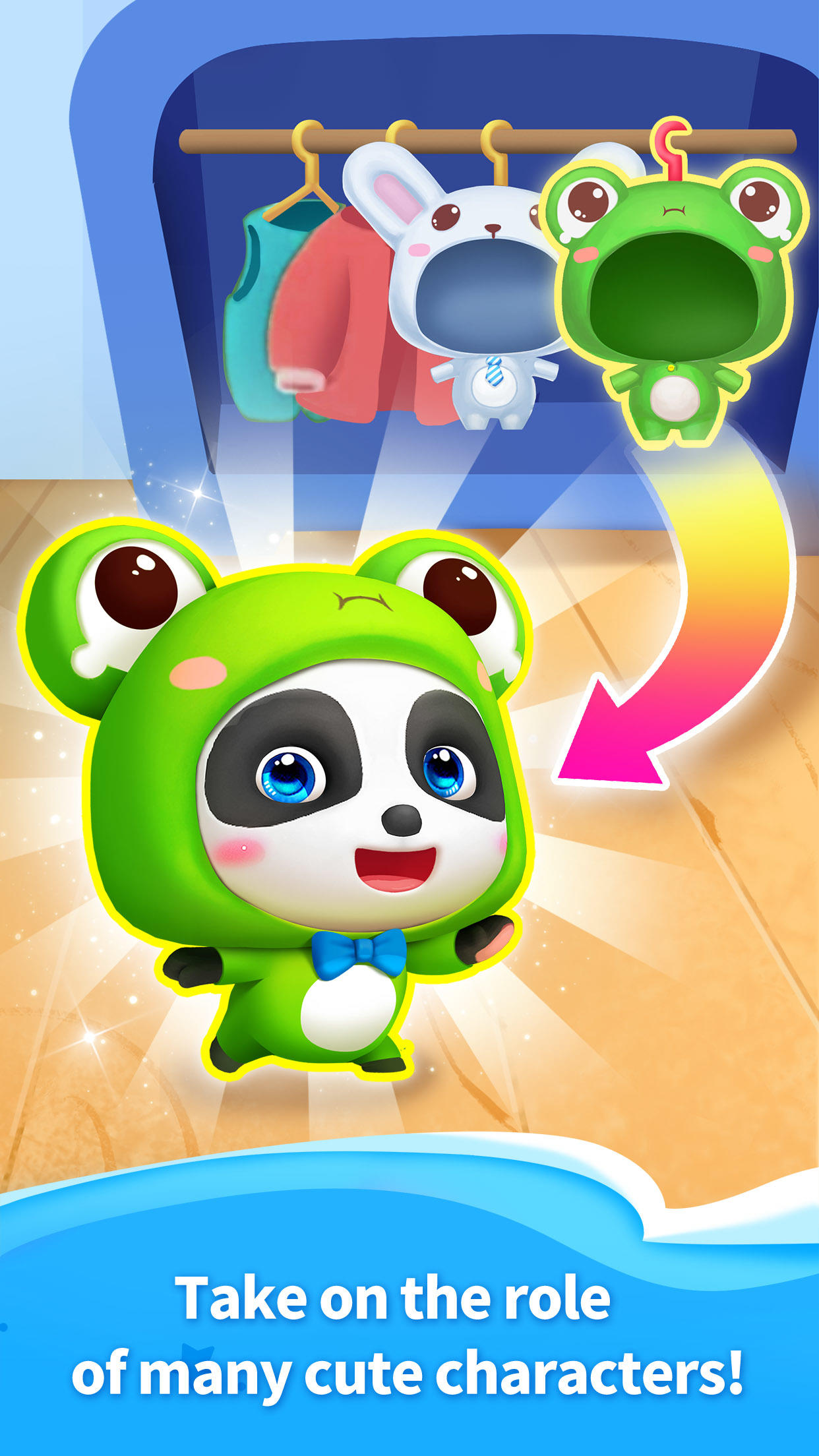 Talking Baby Panda-Virtual Pet ภาพหน้าจอเกม