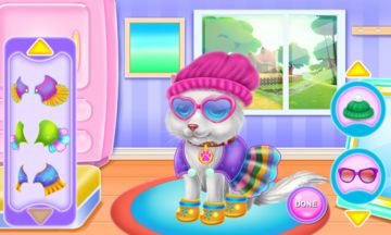Kitty Beauty Kitty Grooming Spa Salon Game Screenshot