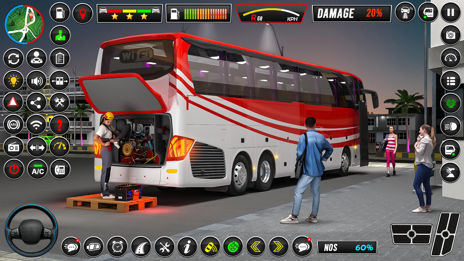 Bus Simulator Game - Bus Games ภาพหน้าจอเกม