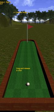 Captura de Tela do Jogo Crazy Golf