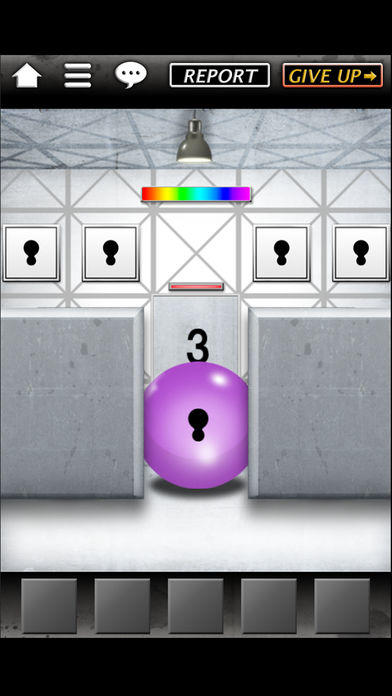 Captura de Tela do Jogo 脱出ゲーム WHITEROOM