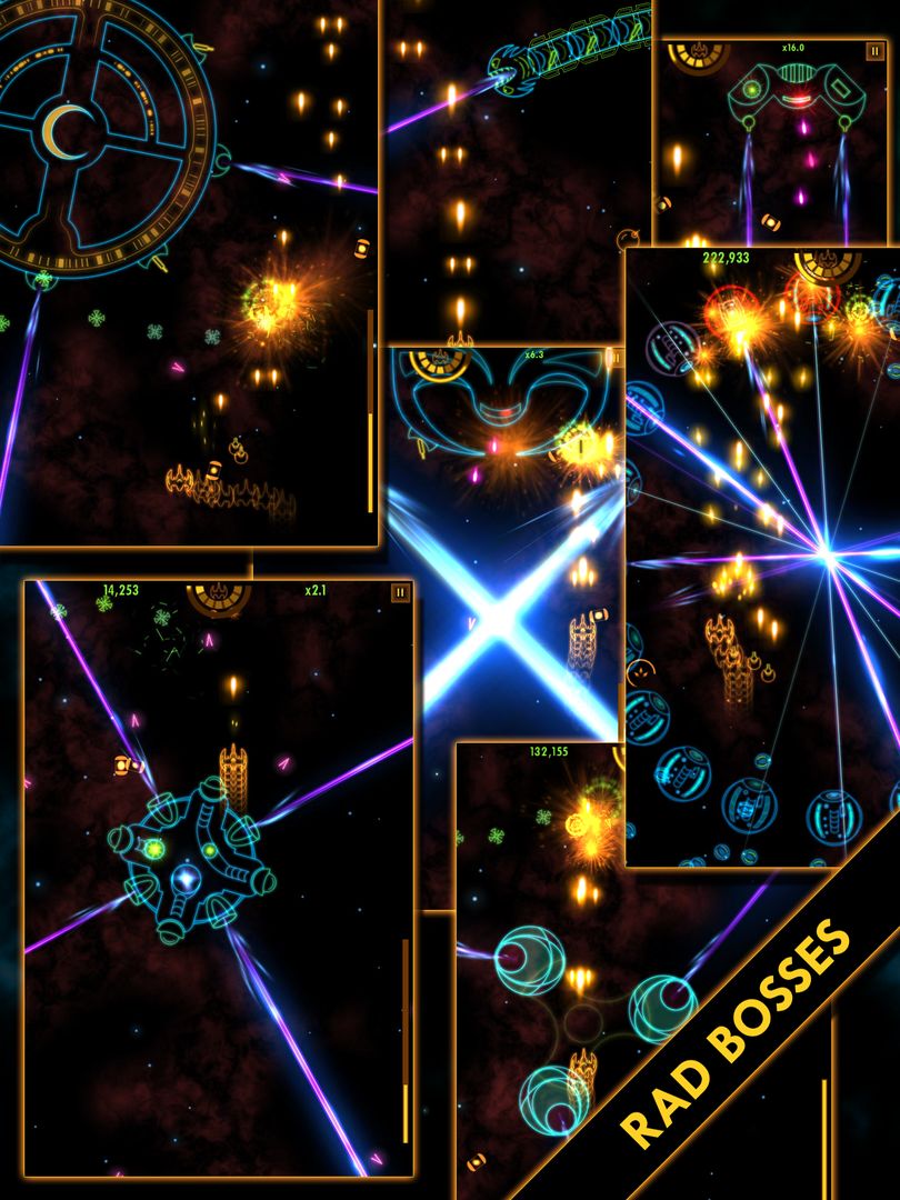 Plasma Sky - rad space shooter 게임 스크린 샷