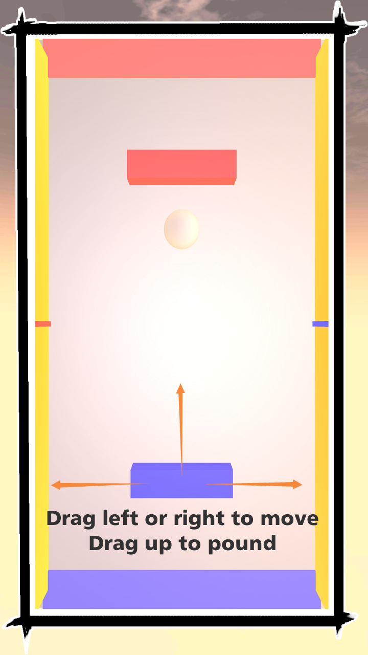 Brick & Ball ゲームのスクリーンショット