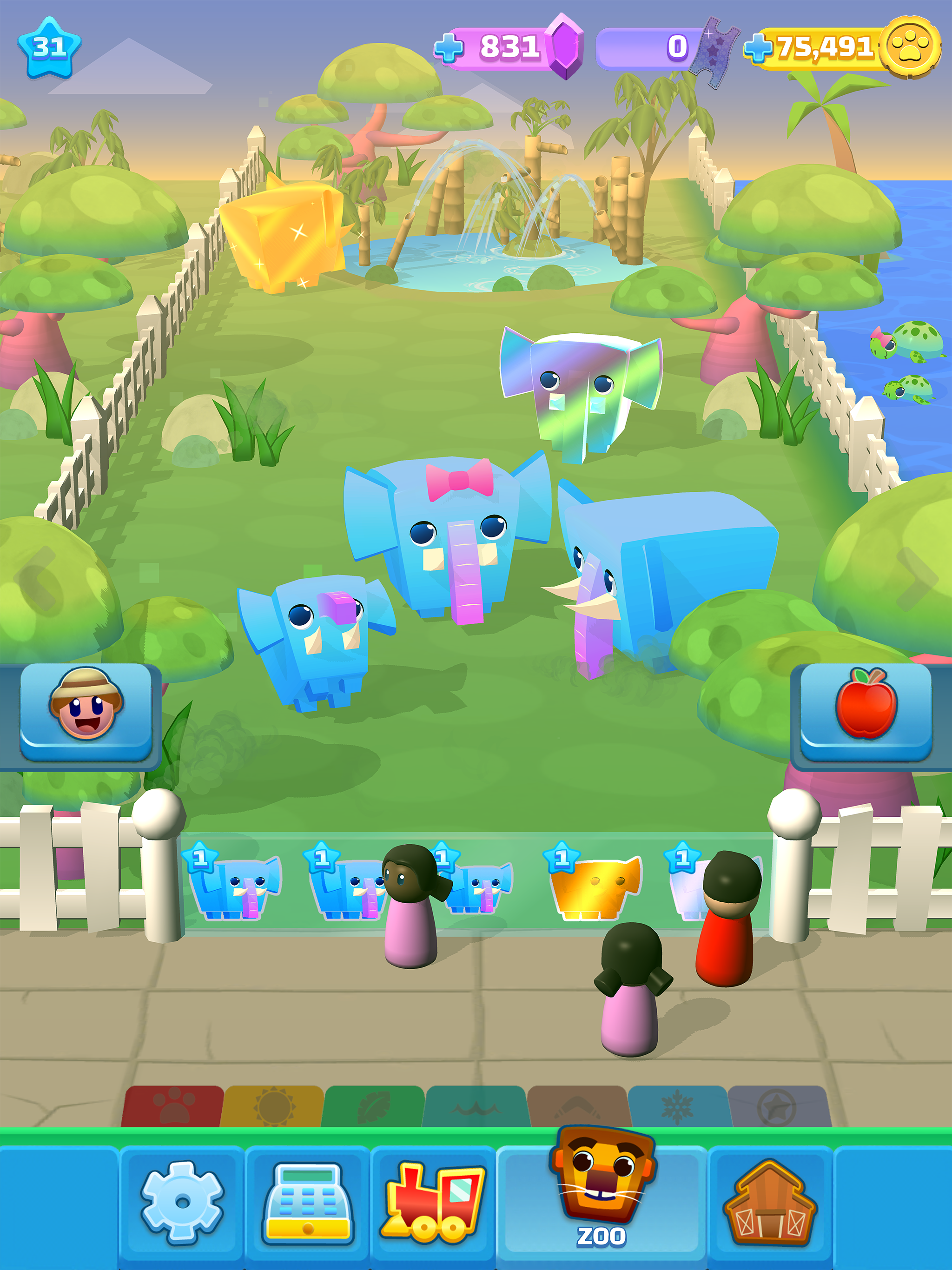 Spin a Zoo - Animal Rescue Game Screenshot