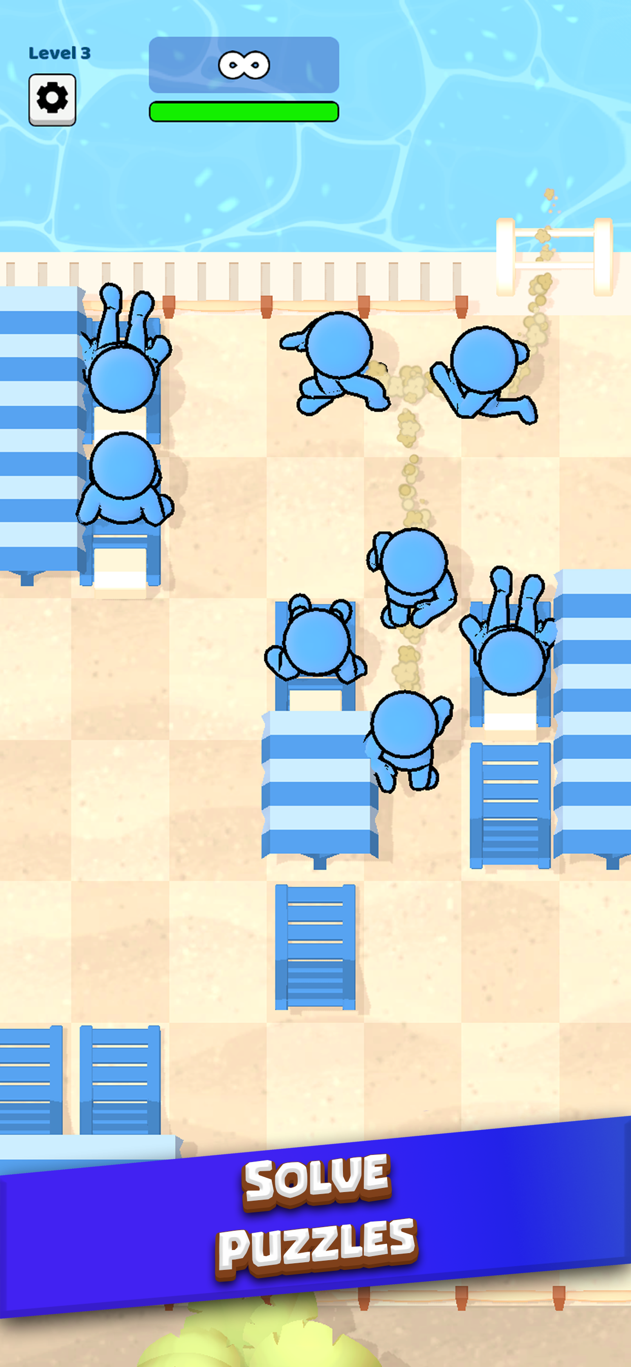 Beach Rush! Game Screenshot