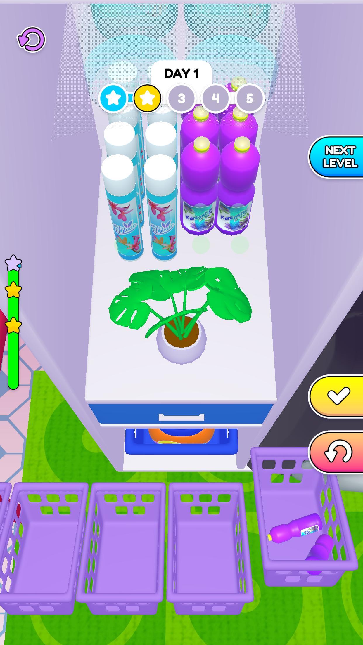 Cuplikan Layar Game Laundry Restock D.I.Y.