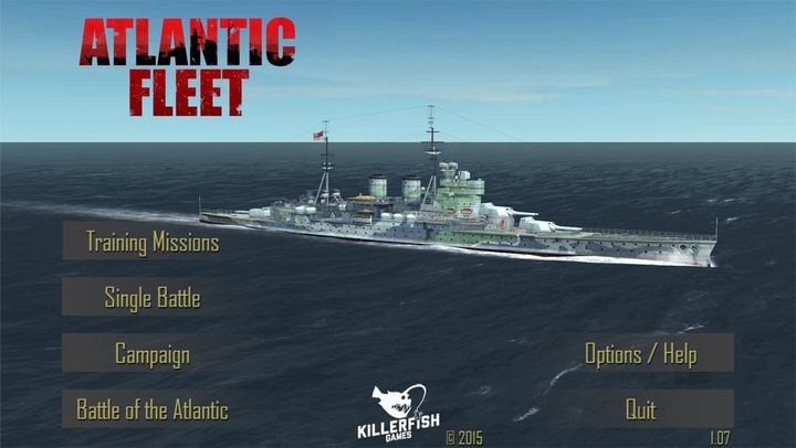 Screenshot 1 of Atlantic Fleet Lite 