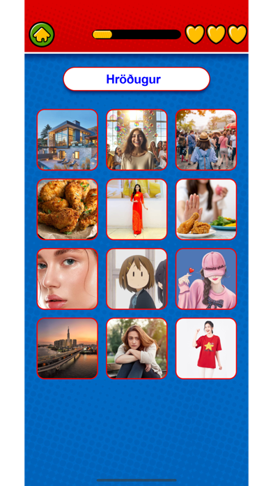 Captura de Tela do Jogo Learn Icelandic Flashcards