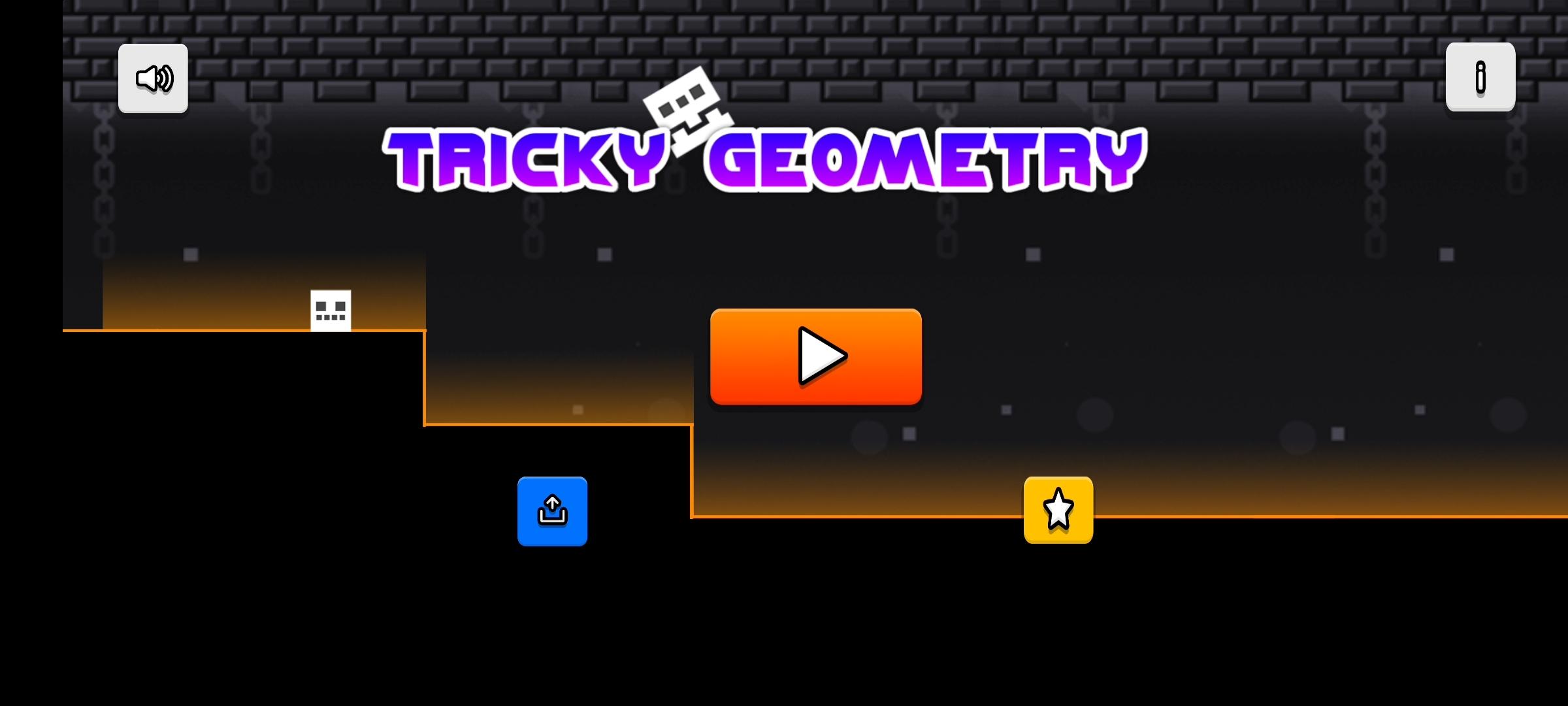 Cuplikan Layar Game Tricky Geometry