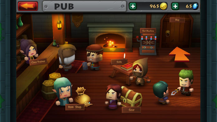 Cuplikan Layar Game 小小传奇：屠龙勇士