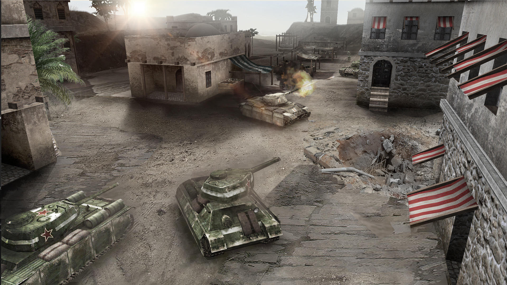 US Conflict — Tank Battles Game Screenshot