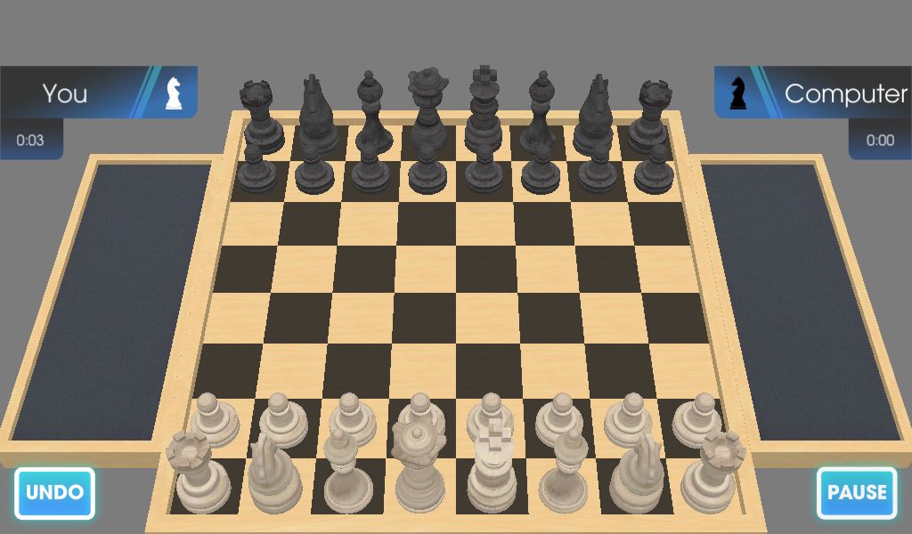 3D 체스 게임 스크린 샷