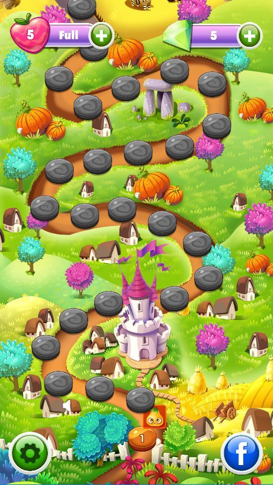 Fruits Garden - Match 3 ภาพหน้าจอเกม