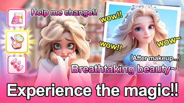 Beauty Merge - Makeup Game Game Screenshot